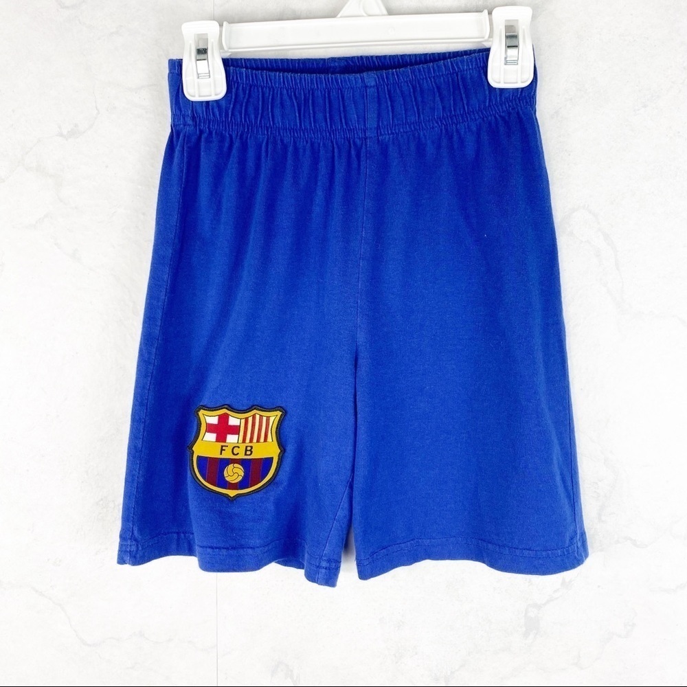 Classic Blue FCB Soccer Shorts
